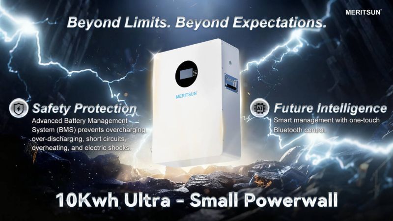 Meritsun 10 kWh Ultra-Lille&nbsp;Powerwall